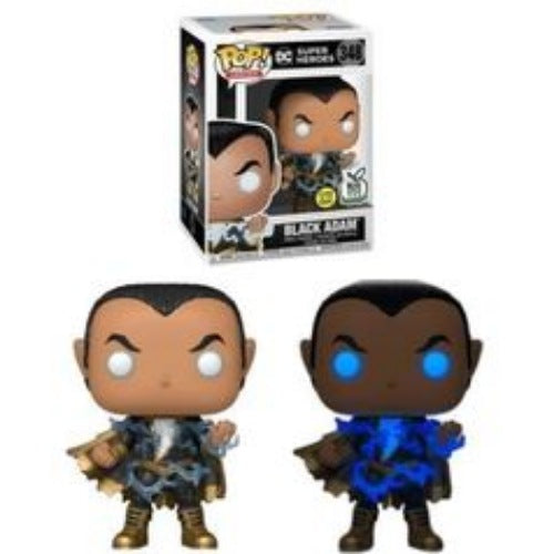 Black Adam, Glow, Big Apple Collectibles Exclusive, #348, (Condition 7.5/10)