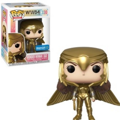 Wonder Woman Golden Armor, Walmart Exclusive, #330, (Condition 6.5/10)