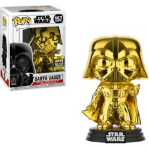 Darth Vader (Gold), 2019 Galactic Convention Exclusive, #157, (Condition 7/10)