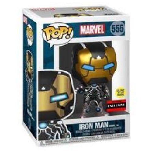 Iron Man, Glow, AAA Anime Exclusive, #555, (Condition 7/10)