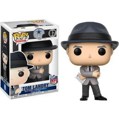 Tom Landry, #87, (Condition 7/10)
