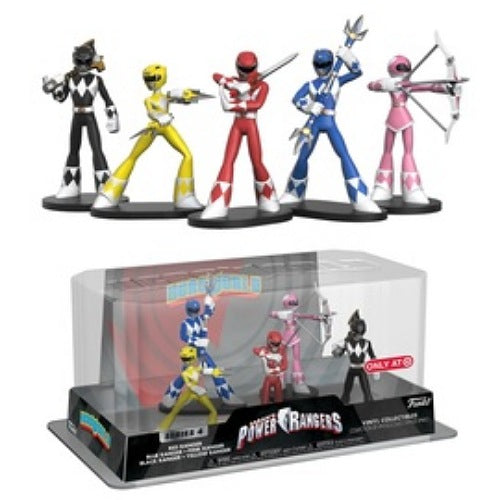 Red Ranger, Blue Ranger, Pink Ranger, Black Ranger, Yellow Ranger, HeroWorld Power Rangers, Target Exclusive, (Condition 8/10)