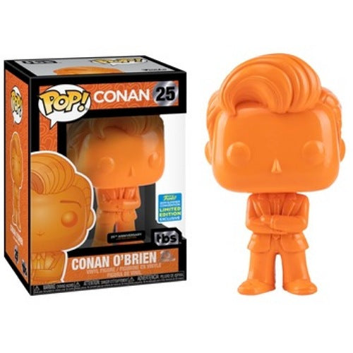 Conan O'Brien (Orange), 2019 Summer Convention, 25th Anniversary Limited Edition, #25, (Condition 7.5/10)