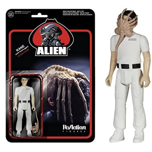 Kane with Facehugger, Funko ReAction Figure 3-3/4", Alien, (Unopened)