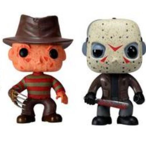Freddy Krueger & Jason Voorhees, 2-Pack, Box Lunch Exclusive, (Condition 7.5/10)