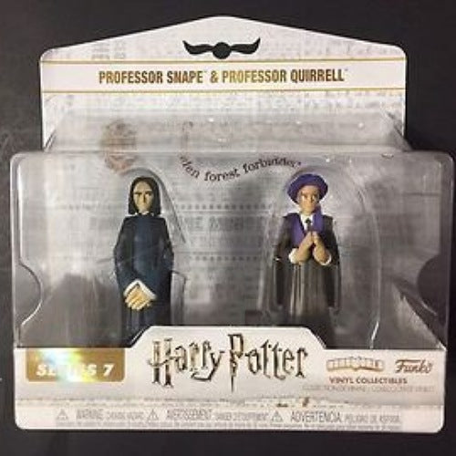 Professor Snape & Professor Quirrell, Harry Potter, HeroWorld Series 7 Vinyl Figures, (Unopened)