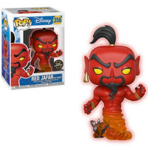 Red Jafar (as Genie), Glow, Chase, #356, (Condition 6.5/10)