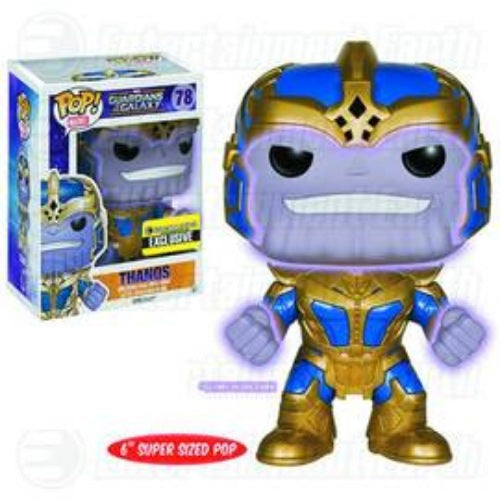 Thanos, Glow, 6-Inch, Entertainment Earth Exclusive, #78, (Condition 6/10)