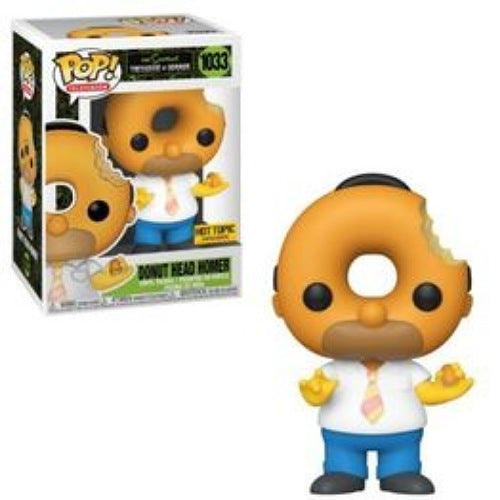 Donut Head Homer, HT Exclusive, #1033, (Condition 7/10)