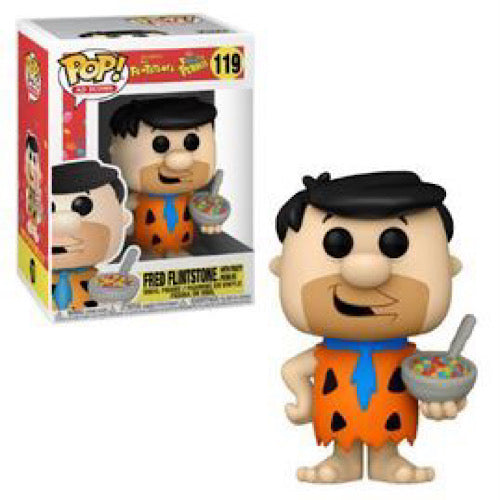 Fred Flinststone with Fruity Pebbles, #119 (Condition 8/10)