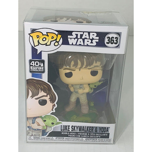 Luke Skywalker & Yoda, #363 (Condition 8/10)