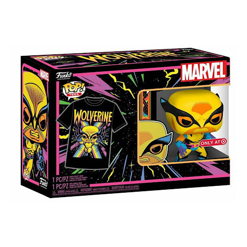 Wolverine Blacklight Pop And Tee XL, Target Exclusive (Condition 8/10)