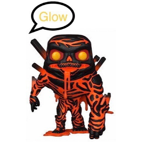 Molten Man, Glow, Gamestop Exclusive, #474 (Condition 7/10)