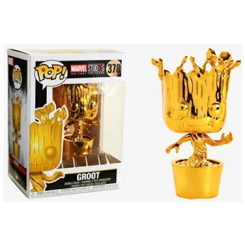 Groot (Gold Chrome), #378 (Condition 7/10)