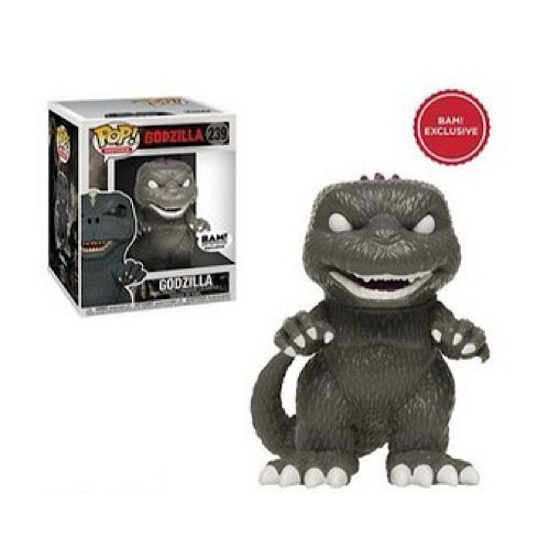 Godzilla (Black and White) (6-inch), BAM Exclusive, #239 (Condition 7.5/10)