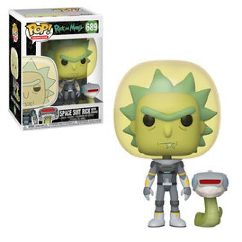 Space Suit Rick with Snake, #689 (Condition 7/10)