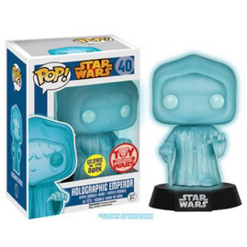 Holographic Emperor, Glow, Toy Wars Exclusive, #40 (Condition 7.5/10)