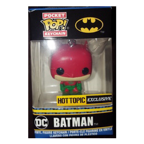 Batman (Holiday), HT Exclusive, Pop! Keychain (Condition 8/10)