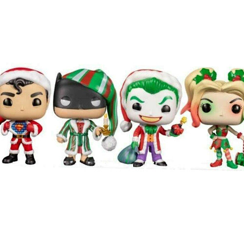 DC Holiday 4 Pack, Walmart Exclusive (Condition 8/10)