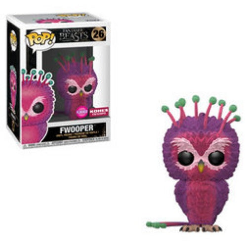 Fwooper, Flocked, Kohl's Exclusive, #26, (Condition 6.5/10) - Smeye World