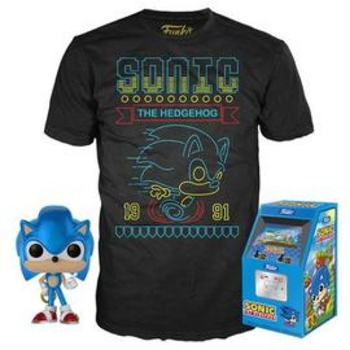 Sonic with Ring and Sonic Tee, Size: 2XL