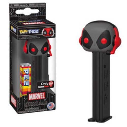 Funko PEZ: Marvel - Deadpool (Gamer) (Gray) Funko Pop! Pez: Toy, GameStop Exclusive