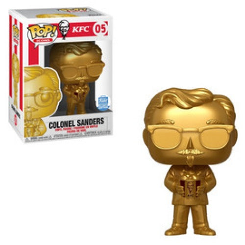 Colonel Sanders, Gold, Funko Shop Exclusive, #05, (Condition 7/10)
