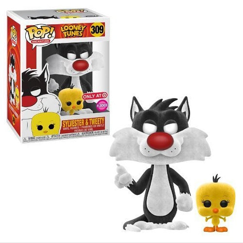 Sylvester & Tweety, Flocked, Target Exclusive, #309, (Condition 8/10)