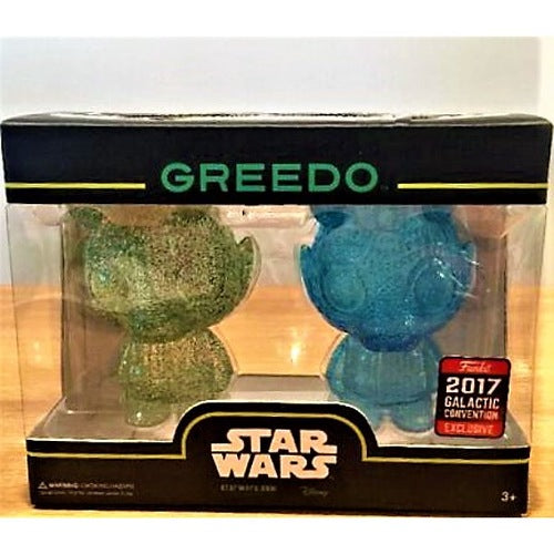 Greedo (Green/Blue), Hikari Minis, 2017 Galactic Convention Exclusive, (Condition 7/10)