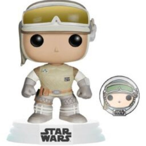 Luke Skywalker (Hoth) and Pin, Amazon Exclusive, #34, (Condition 7/10)