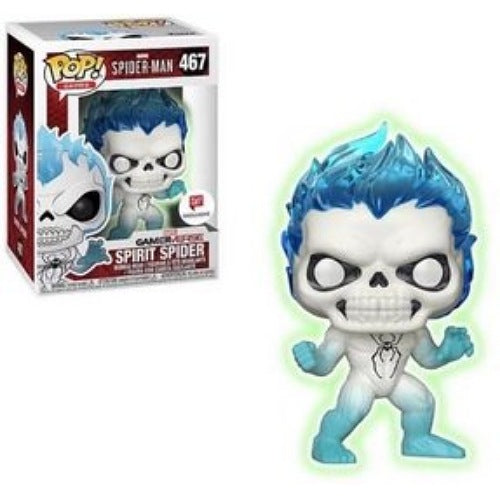 Spirit Spider, Glow, Marvel Gamerverse, Walgreens Exclusive, #467, (Condition 7.5/10)
