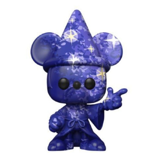 Sorcerer Mickey (Starry Sky), Art Series, Sealed Hard Stack, #14, (Condition 9/10)