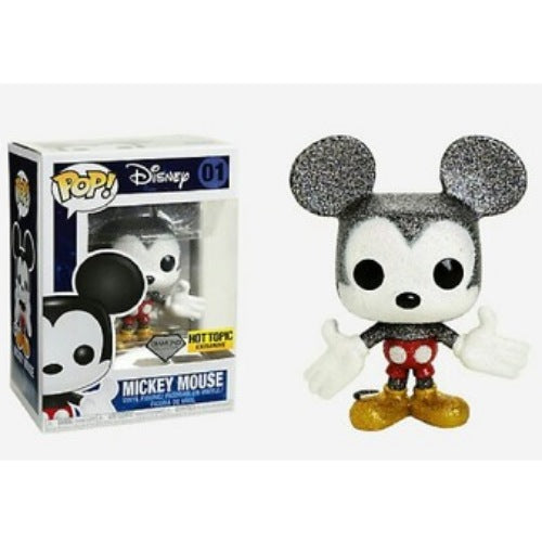 Mickey Mouse, Diamond Collection, HT Exclusive, #01, (Condition 8/10)