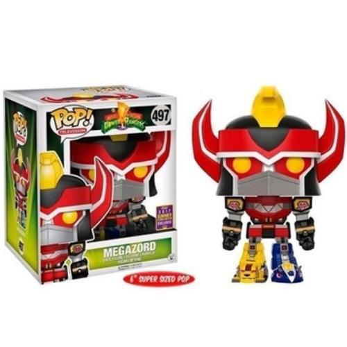Megazord, 6-Inch, 2017 Summer Convention Exclusive, #497, (Condition 7/10)