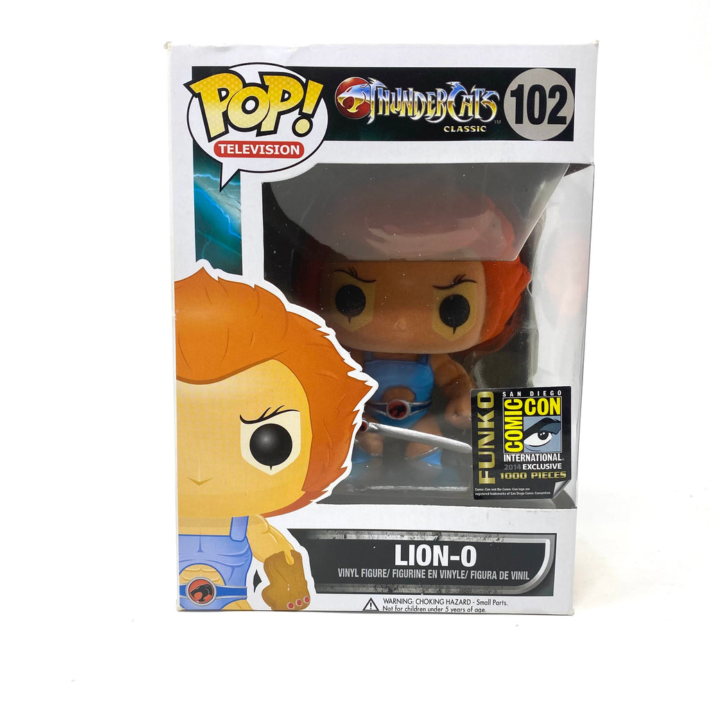 Lion-O, Flocked,  LE1000, 2014 San Diego Comic Con, (Condition 6.5+/10)