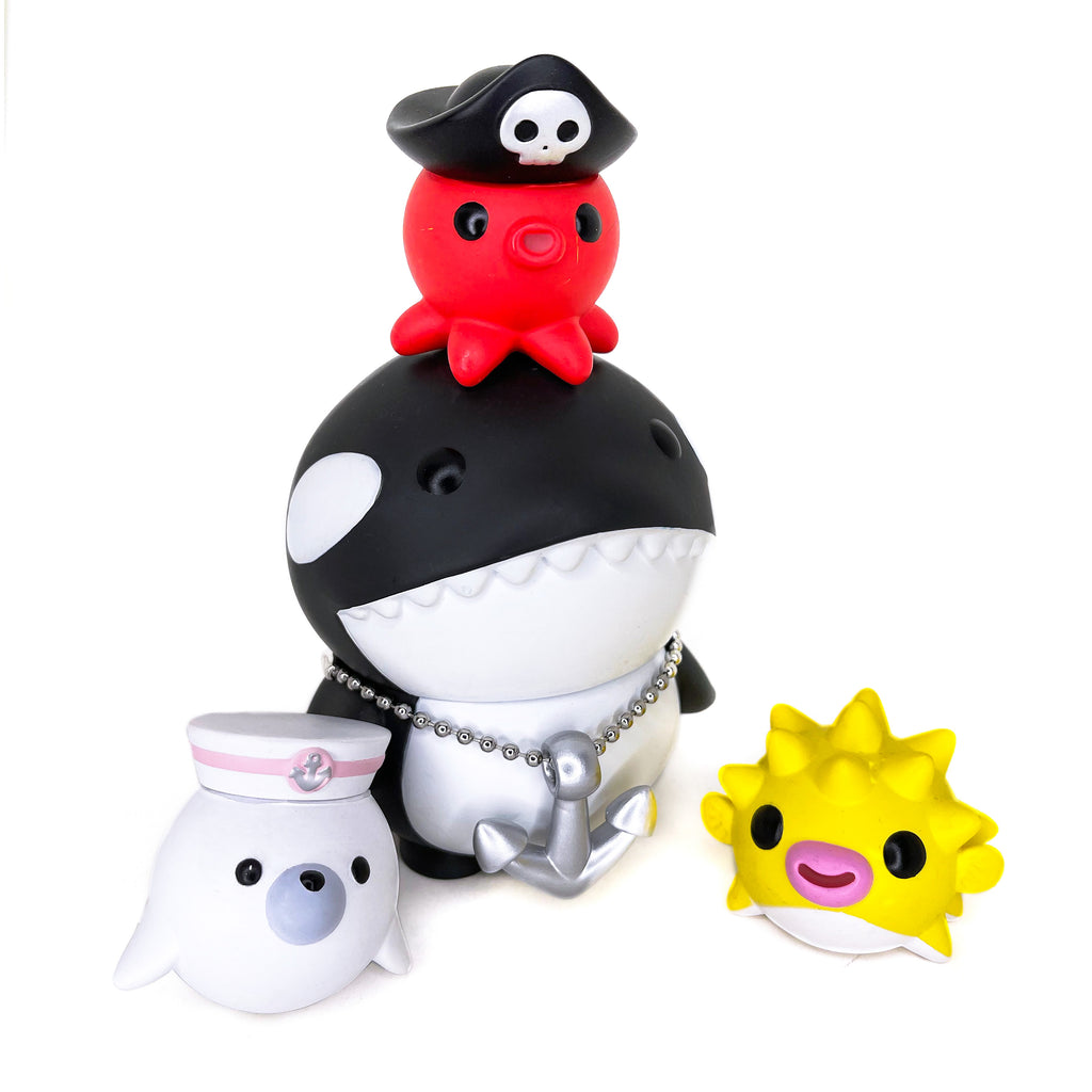 Orca & Friends Martian Toys X Kaze Studio