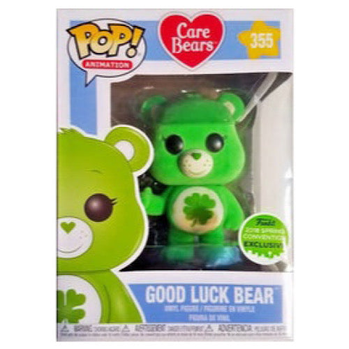 Good Luck Bear, Flocked, ECCC Barnes & Noble Exclusive, #355 (Condition 8/10)