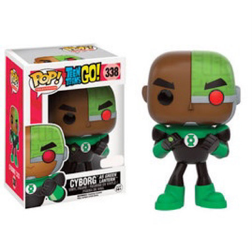 Cyborg As Green Lantern, Toys R Us Exclusive, #338 (Condition 7/10)