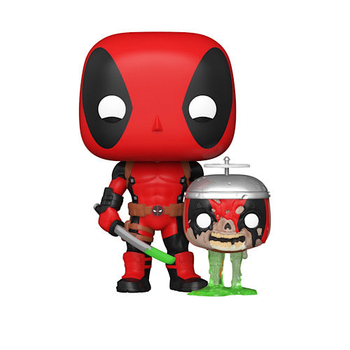 Deadpool with Headpool, Marvel Collector Corps Exclusive, #667, (Condition 6/10)