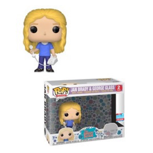 Jan Brady & George Glass, 2-Pack, 2018 Fall Convention Exclusive, (Condition 7/10)