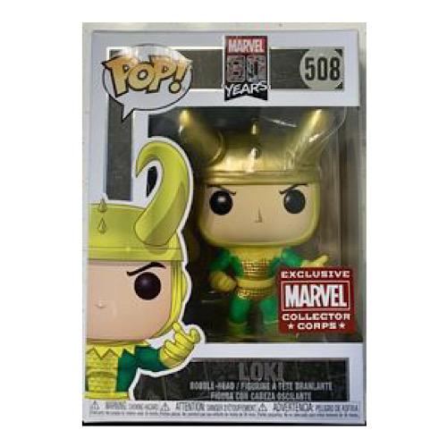 Loki, Marvel Collector Corps Exclusive, #508 (Condition 8/10)