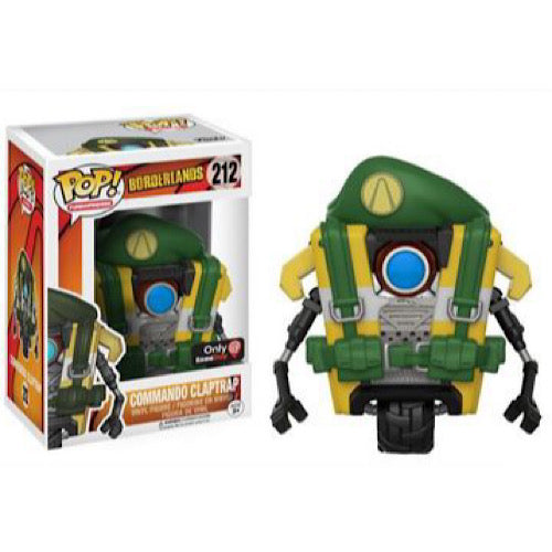 Commando Claptrap, Gamestop Exclusive, #212 (Condition 7/10)