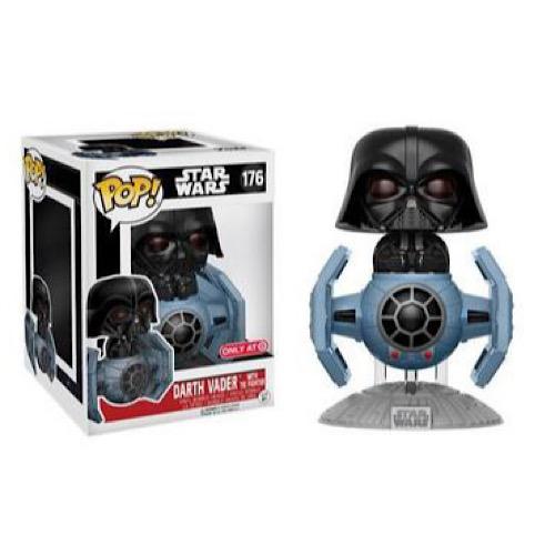 Darth Vader with TIE Fighter, (oversized), Target Exclusive, #176, (Condition 6/10)