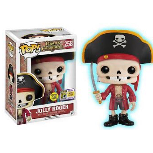 Jolly Roger, Glow in the Dark, LE 1000, SDCC, #258, (Condition 8/10)