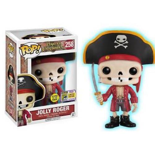 Jolly Roger, Glow in the Dark, LE 1000, SDCC, #258, (Condition 9/10)