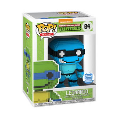 Leonardo, 8-Bit, Funko-Shop Exclusive, #04, (Condition 8/10) - Smeye World