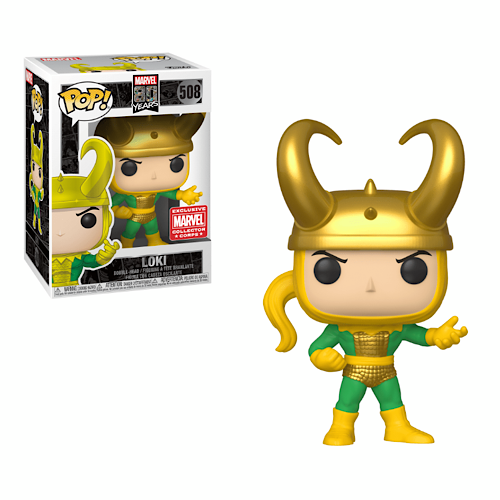 Loki, Marvel Collector Corps Exclusive, #508, (Condition 5.5/10)