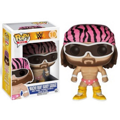 'Macho Man' Randy Savage, Pink Outfit, WWE Exclusive, #10, (Condition 7/10)