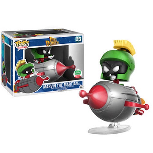 Marvin the Martian with Rocket, Ride, Funko Shop Exclusive, LE 3000 PCS, #25, (Condition 7.5/10)