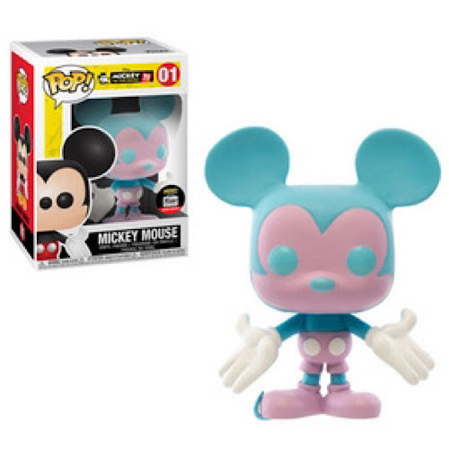 Mickey Mouse (Blue and Purple), Funko Shop Exclusive, #01, (Condition 7/10)